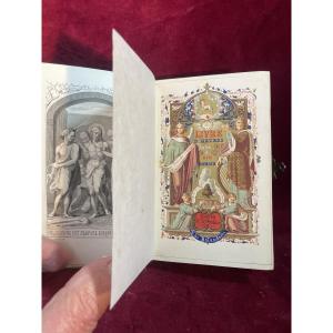 LIVRE D HEURES 1855