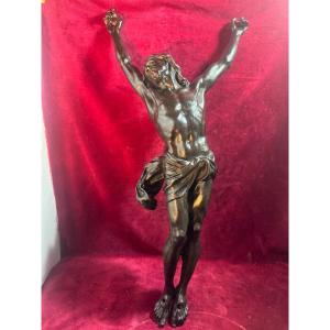 Large Cast-iron Christ, 18th-century Baroque