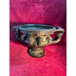 VASE DIT DE WARWIK BRONZE BARBEDIENNE