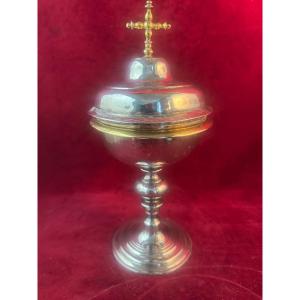 Silver Ciborium From Spain