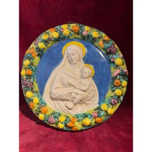 Virgin And Child By Ella Robbia