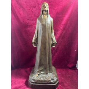 Ecce Homo Bronze Lucien Georges Guerin 1921
