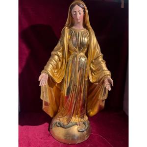 VIERGE IMMACULEE CONCEPTION OBLATIVE BOIS DORE