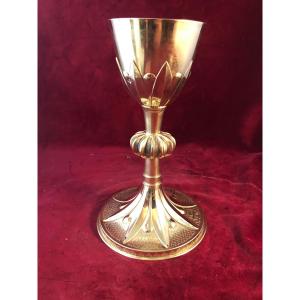 Chalice Silver Vermeil Puisselgue Rusand