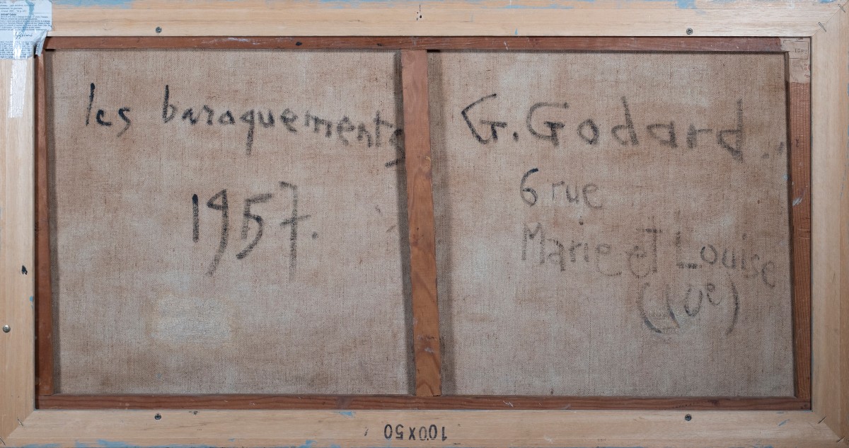 Gabriel Godard ( 1933-2023) - Les Baraquements -photo-1