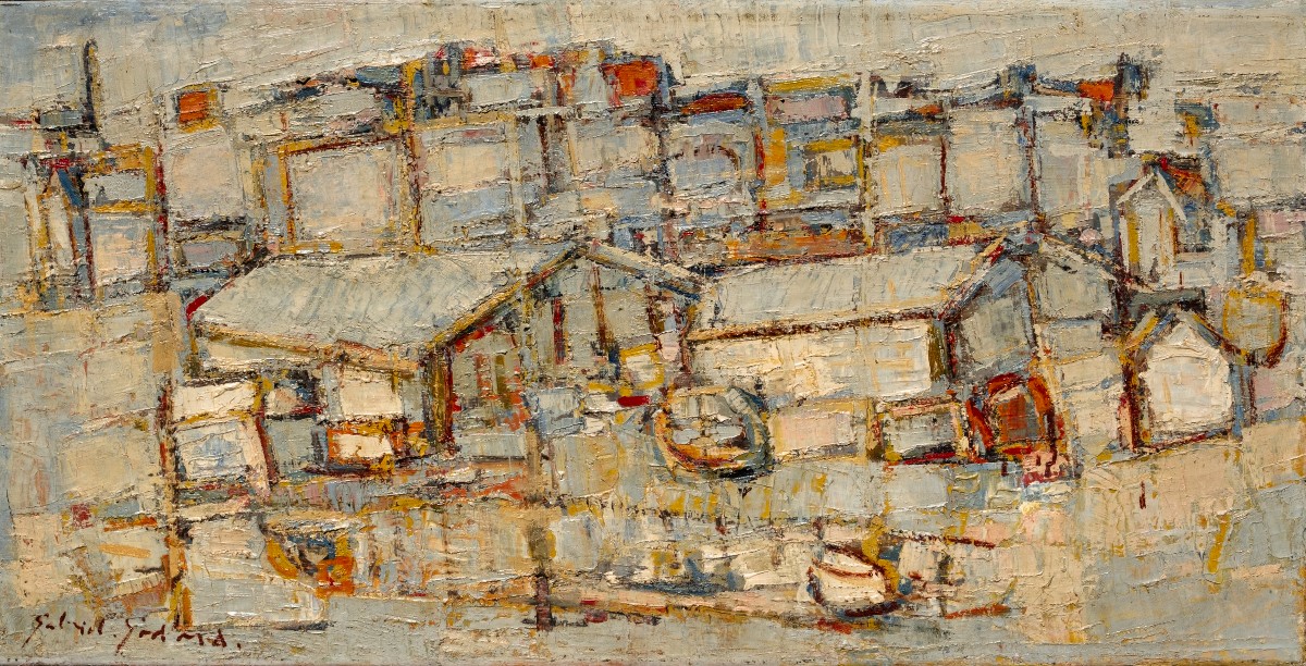 Gabriel Godard ( 1933-2023) - Les Baraquements 