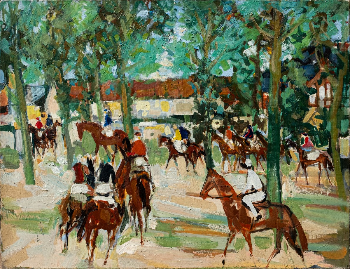 Pierre Gaillardot (1910-2002) - Return From Shopping
