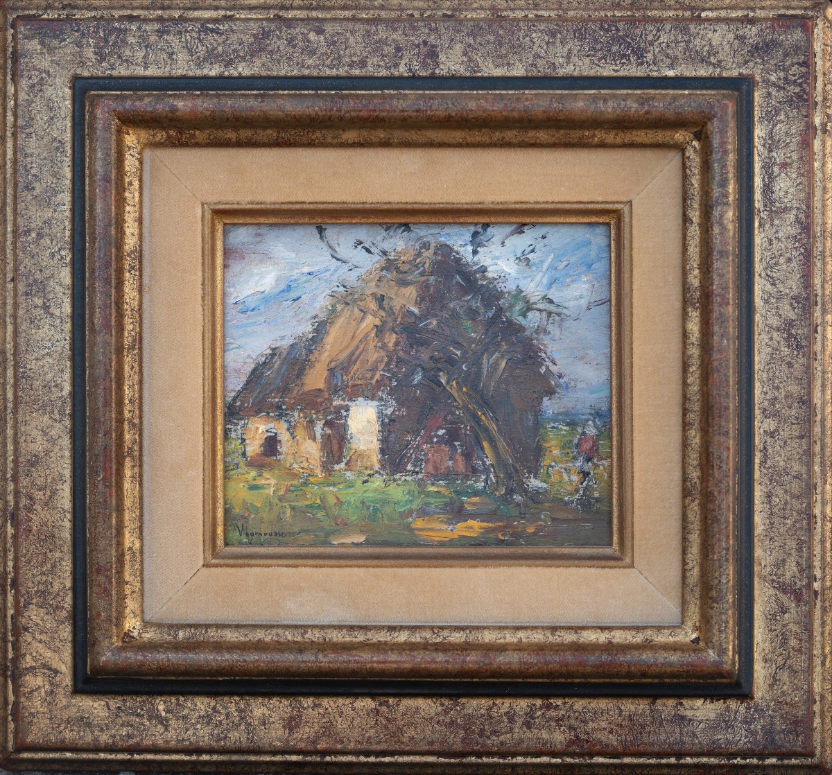 Maurice Vaumousse (1876-1961) - Thatched Cottage 