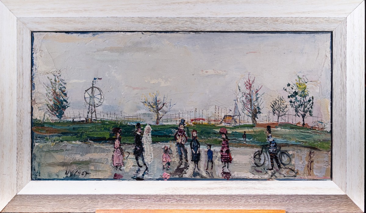 Gabriel DAUCHOT (1927-2003) - Les mariés 