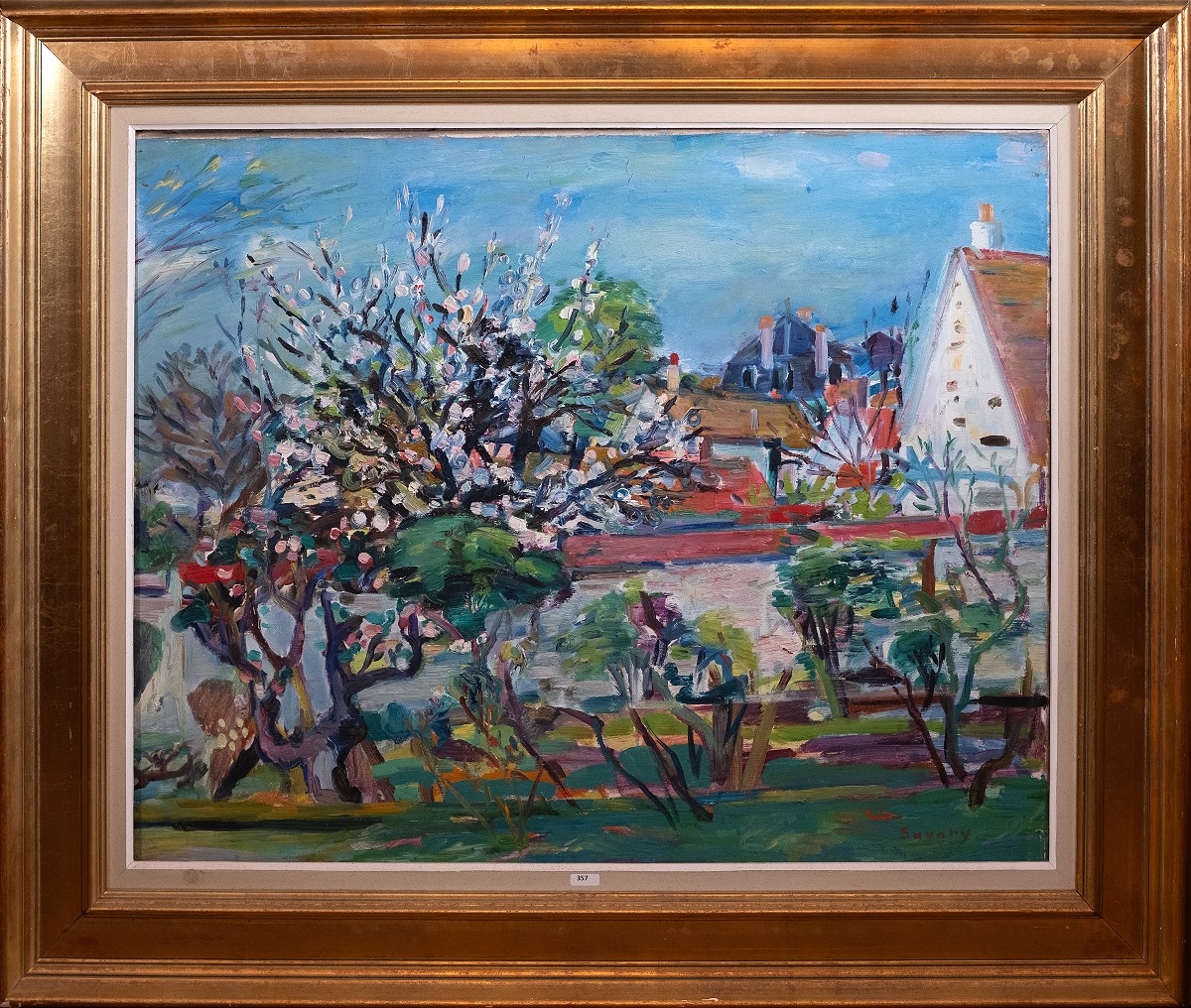 Robert Savary (1920-2000) - Arbres en fleurs