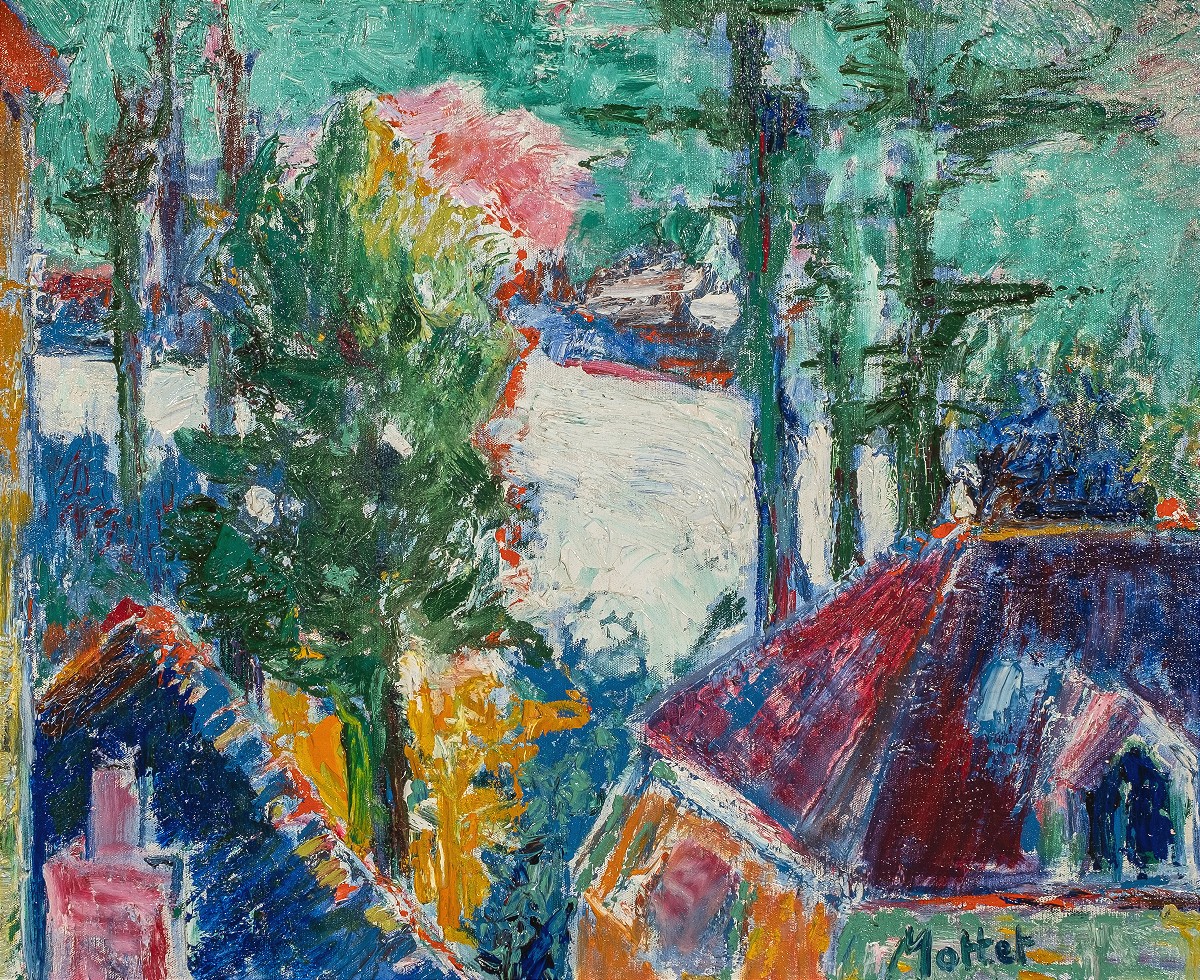 Yvonne Mottet (1906-1968) - Landscape 