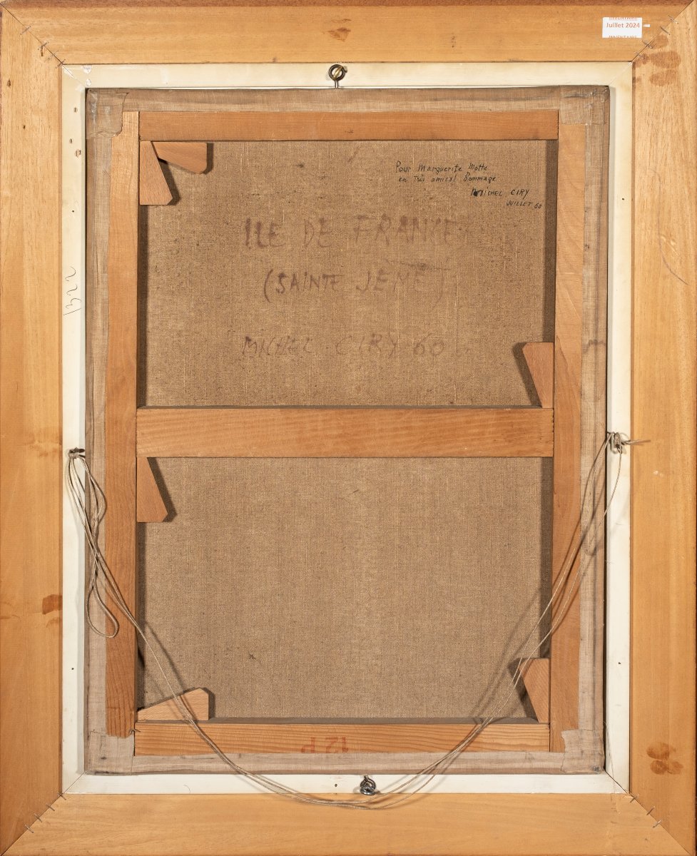 Michel Ciry (1919-2018) - Saint Jémé (ile De France) -photo-3