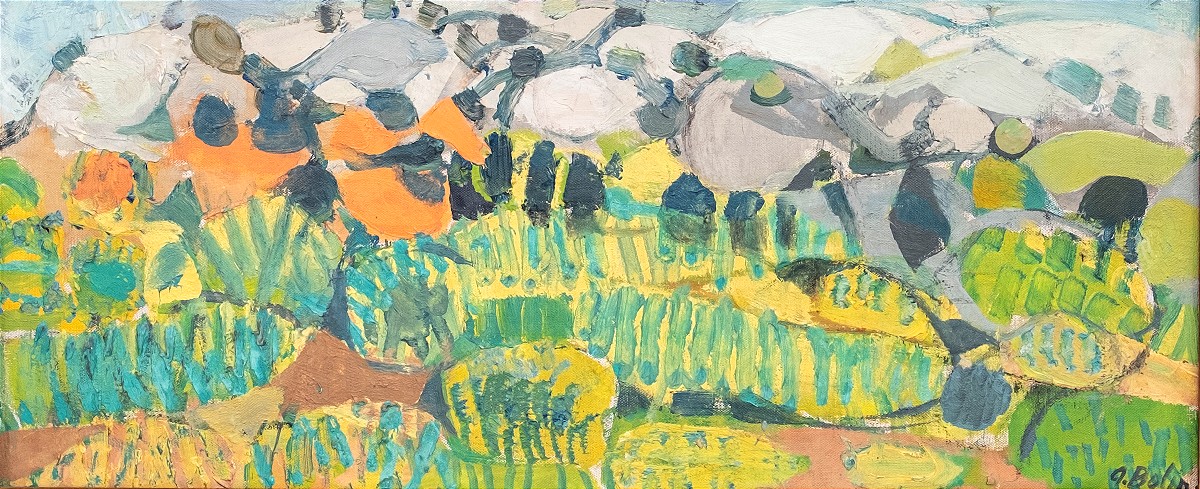 Gustav Bolin (1920-1999) - Les Alpilles