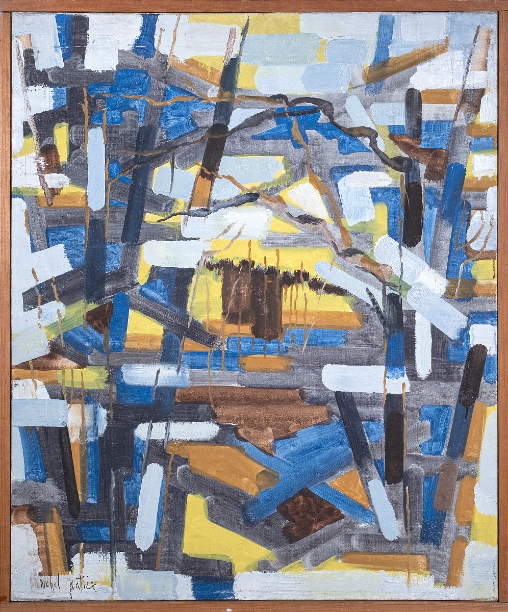 Michel Patrix (1917-1973) - Paysage à travers bois