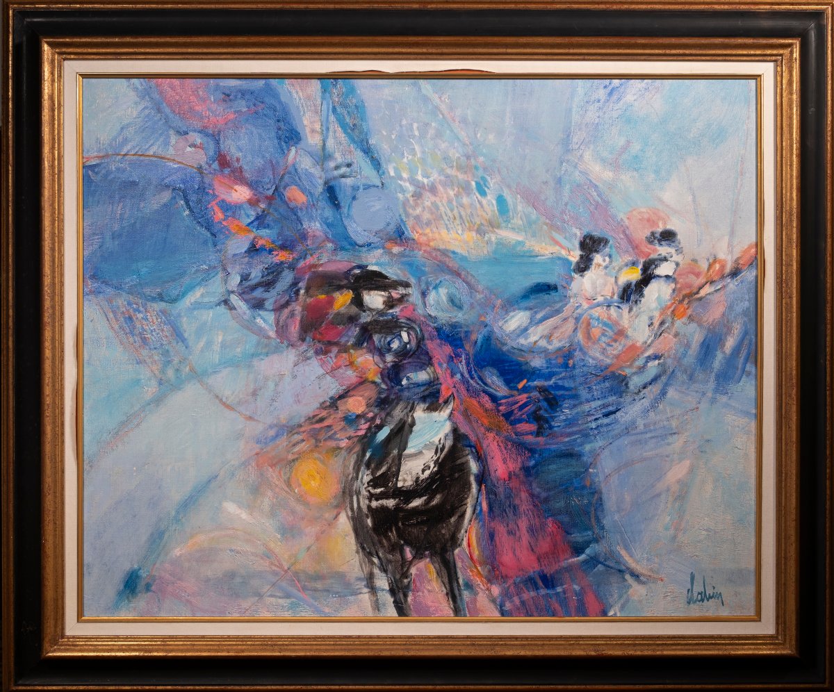Joël Dabin (1933-2003) - Fête à Ronda