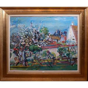 Robert Savary (1920-2000) - Arbres en fleurs