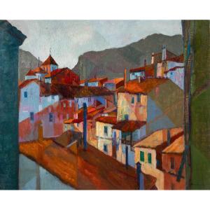 Masaaki Kuwahara (1927-?) - Albarracin 