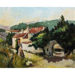 Savary (20th Century) - Provençal Landscape 