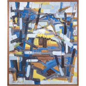 Michel Patrix (1917-1973) - Landscape Through The Woods
