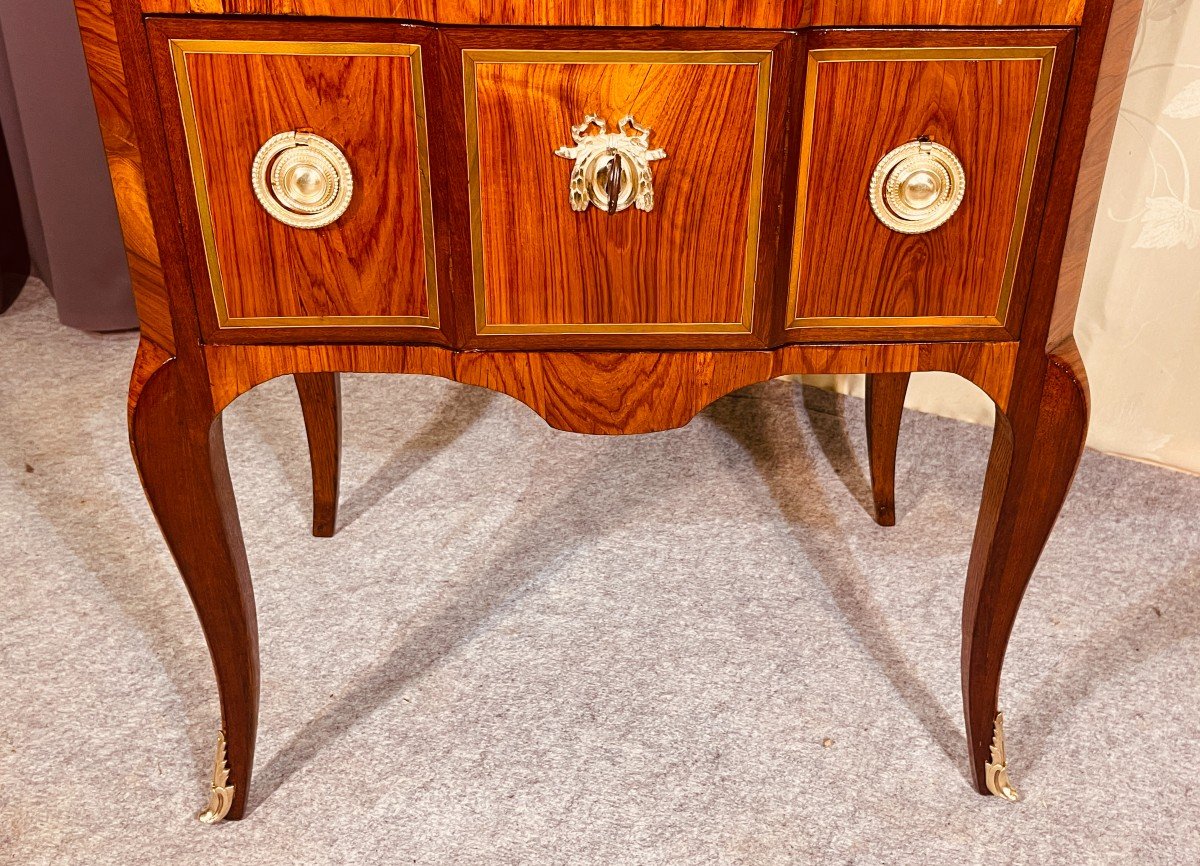 Small Transition Commode, Eighteenth Century Period-photo-5
