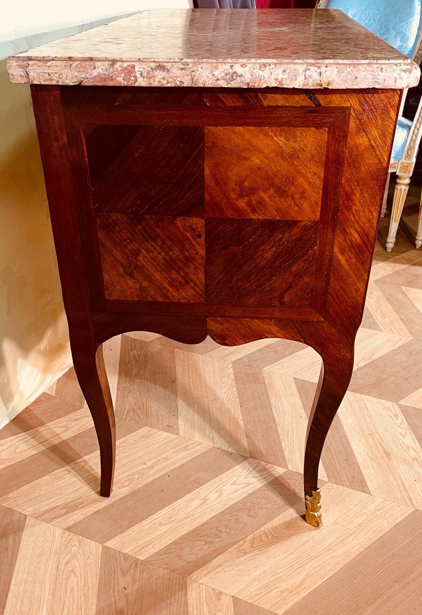 Louis XV Chest Of Drawers, Jean Desforges Stamp. 18th Century Period-photo-2