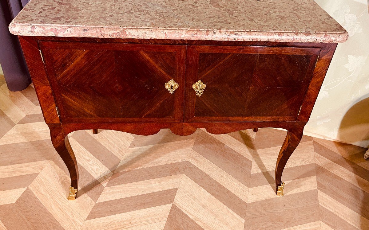 Louis XV Chest Of Drawers, Jean Desforges Stamp. 18th Century Period-photo-2