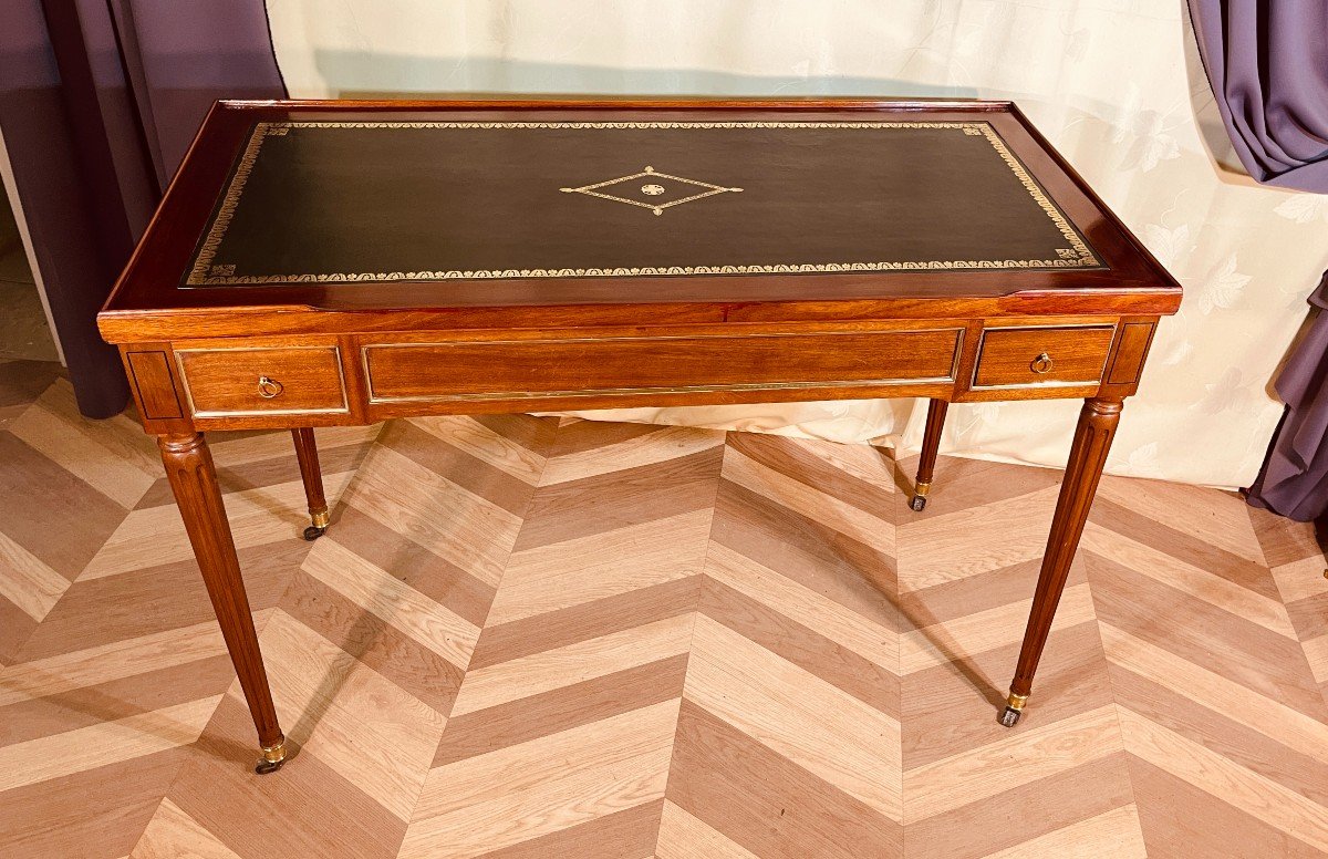 Table TRIC TRAC ,  Estampillée L. AUBRY , 18eme -photo-6