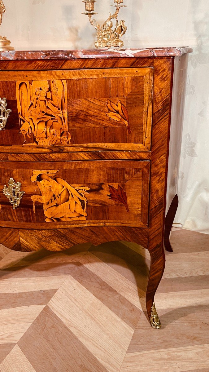 Commode Louis XV , Epoque 18ème -photo-4