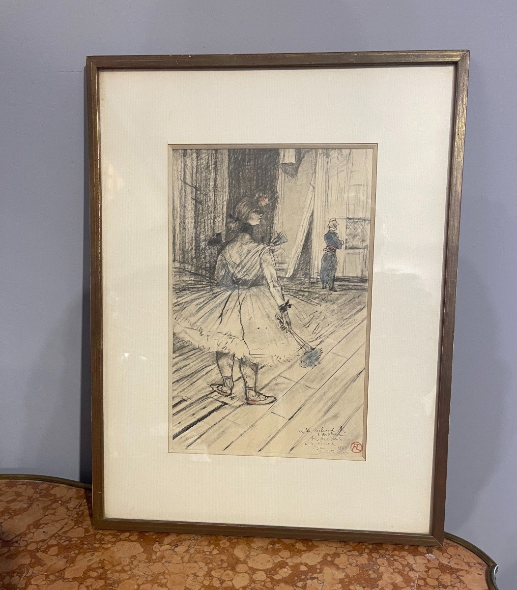 Drawing By Henri Toulouse-lautrec In 1899, Reproduced By Daniel Jacomet -photo-5