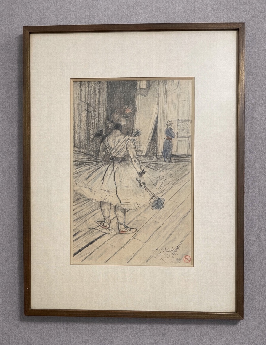 Drawing By Henri Toulouse-lautrec In 1899, Reproduced By Daniel Jacomet 