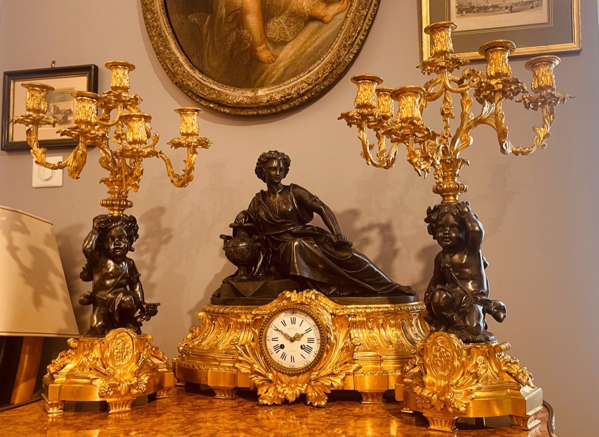  Bronze Trim Jean-françois Deniere (1774-1866) 