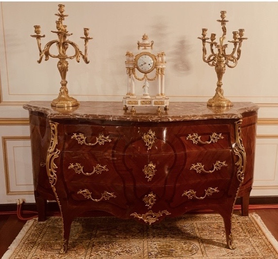Andries Bongen, Commode Said To La Harant, 18th Century Period 
