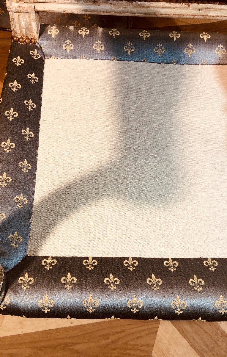 Marquise Louis XVI , Estampillée Poirié , Epoque 18ème Siècle -photo-1