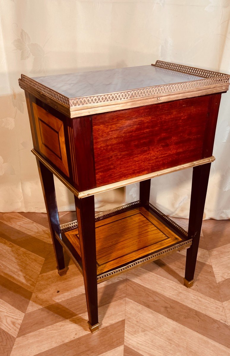 Chiffonnière Estampillée C.C. SAUNIER ( 1735-1807 )    18ème Siècle -photo-6