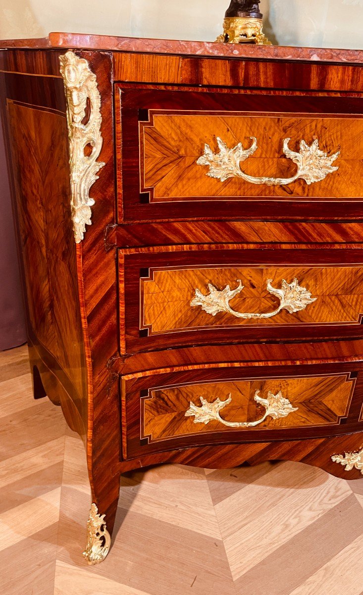 Commode Louis XV , Epoque 18ème -photo-2