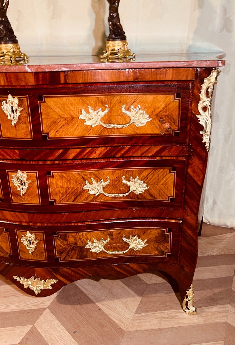 Commode Louis XV , Epoque 18ème -photo-4