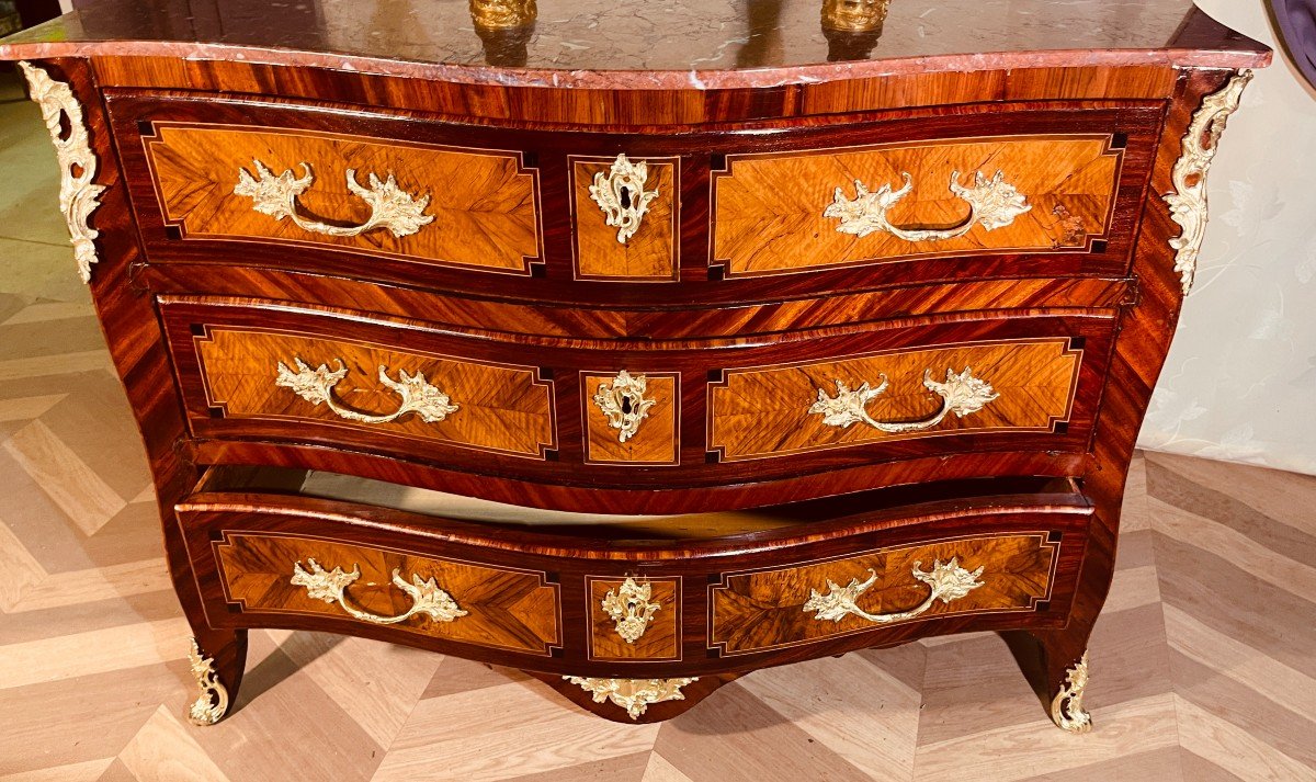 Commode Louis XV , Epoque 18ème -photo-3