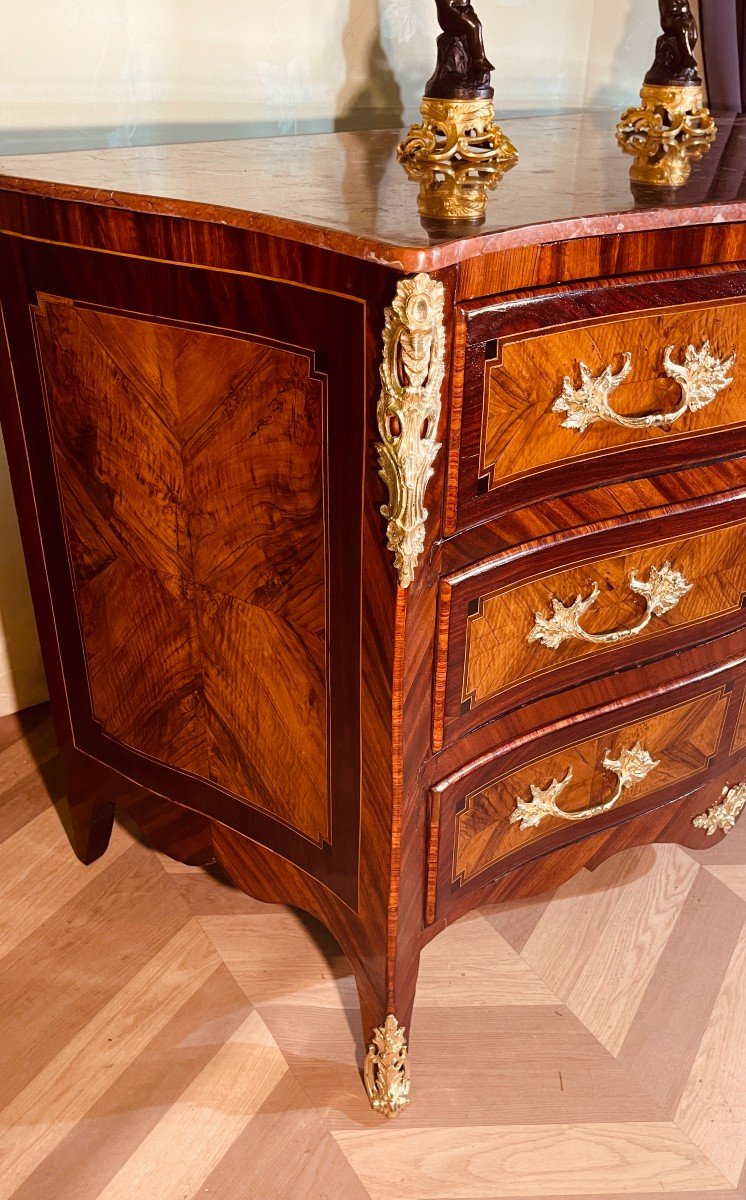 Commode Louis XV , Epoque 18ème -photo-7