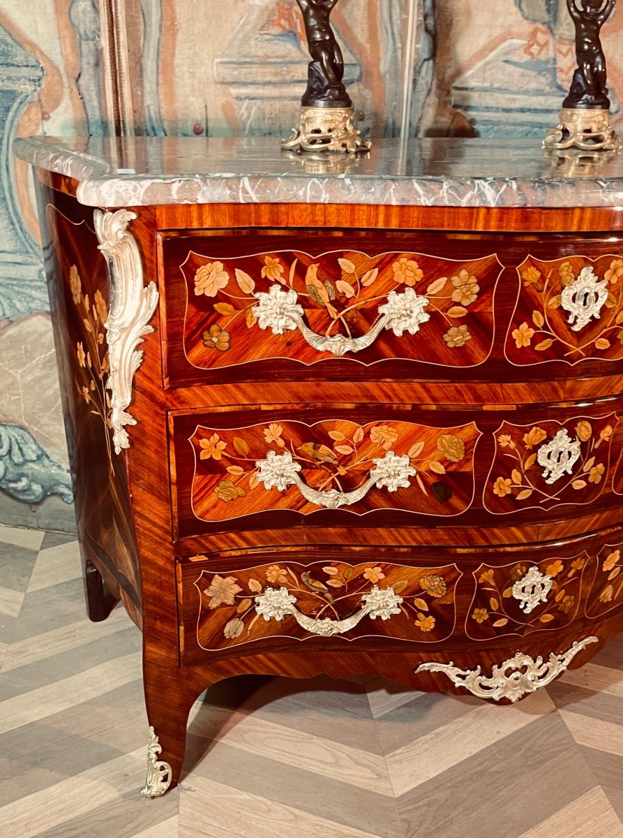 Chest Of Drawers Stamped étienne Doirat (1675-1732) -photo-1