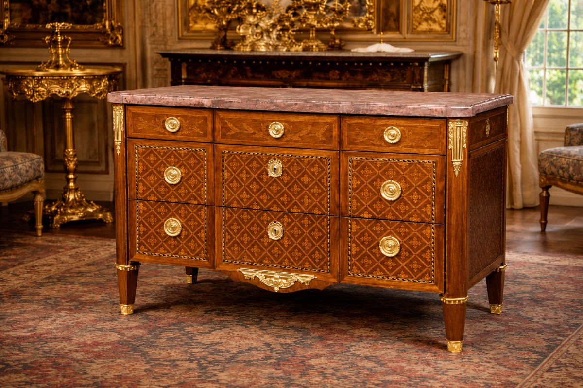Commode Estampillée J. DAUTRICHE , 18eme 