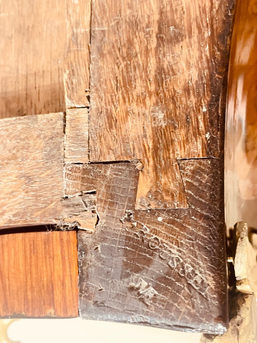 Commode Louis XV , Estampillée Pierre Roussel ( 1723-1782 )-photo-4