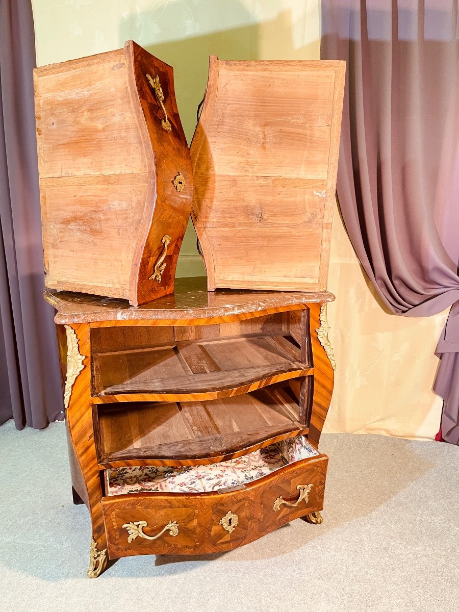 Commode Estampillée Jacques DUBOIS  ( 1693-1763) 18eme -photo-1