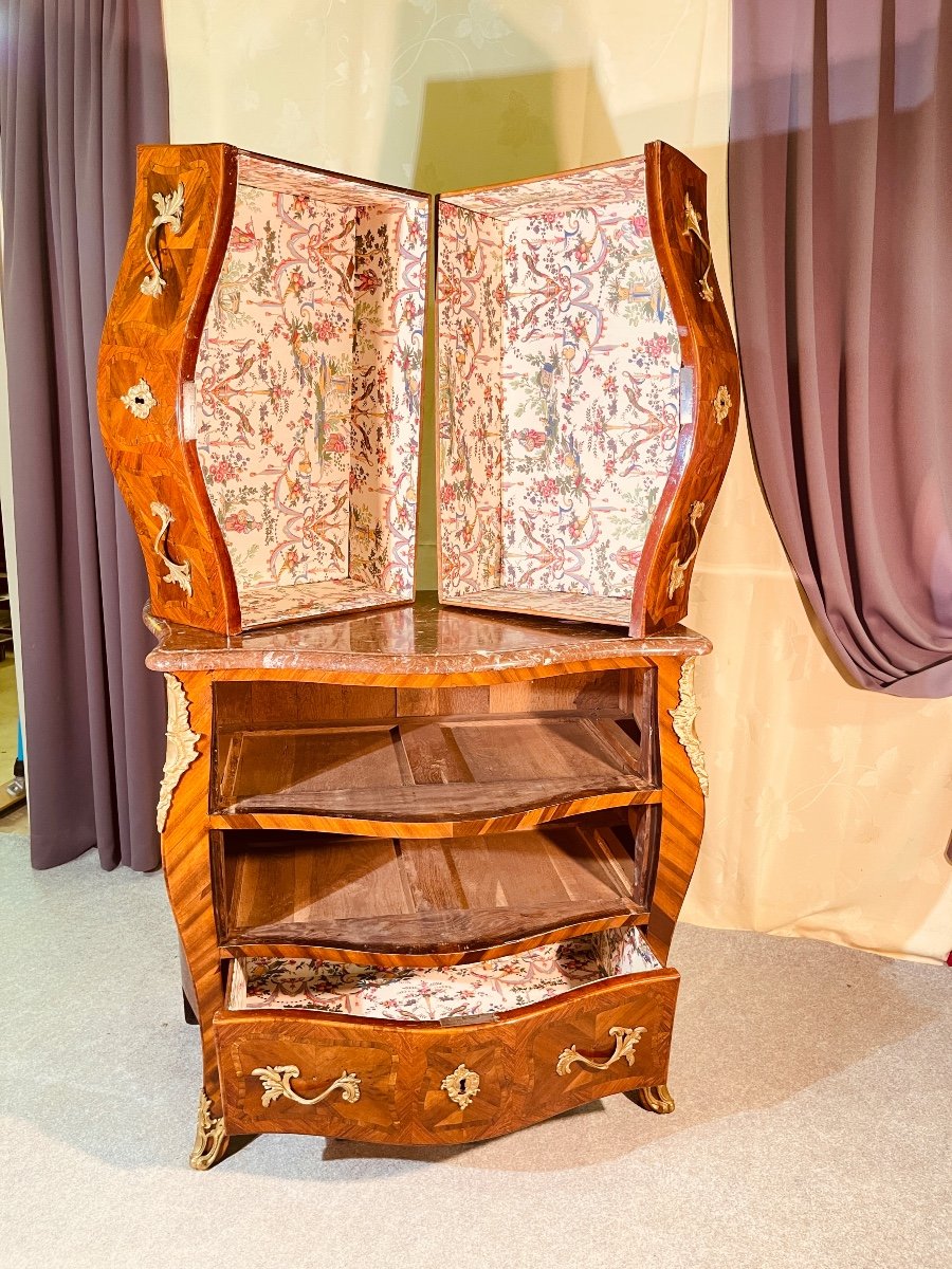 Commode Estampillée Jacques DUBOIS  ( 1693-1763) 18eme -photo-2