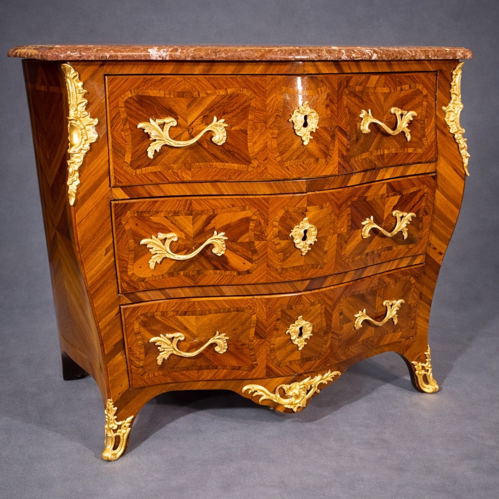 Commode Estampillée Jacques DUBOIS  ( 1693-1763) 18eme 