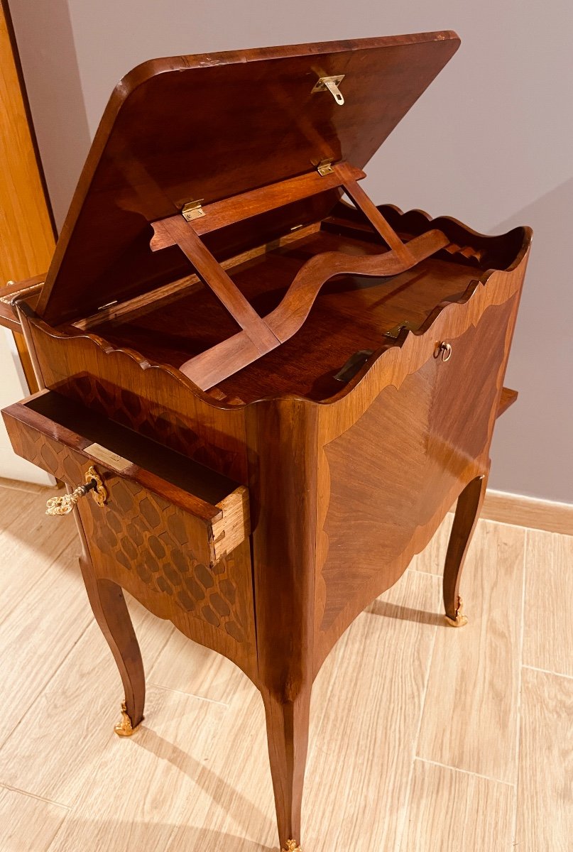 Meuble à Système Louis XV , époque 19eme Siècle -photo-3