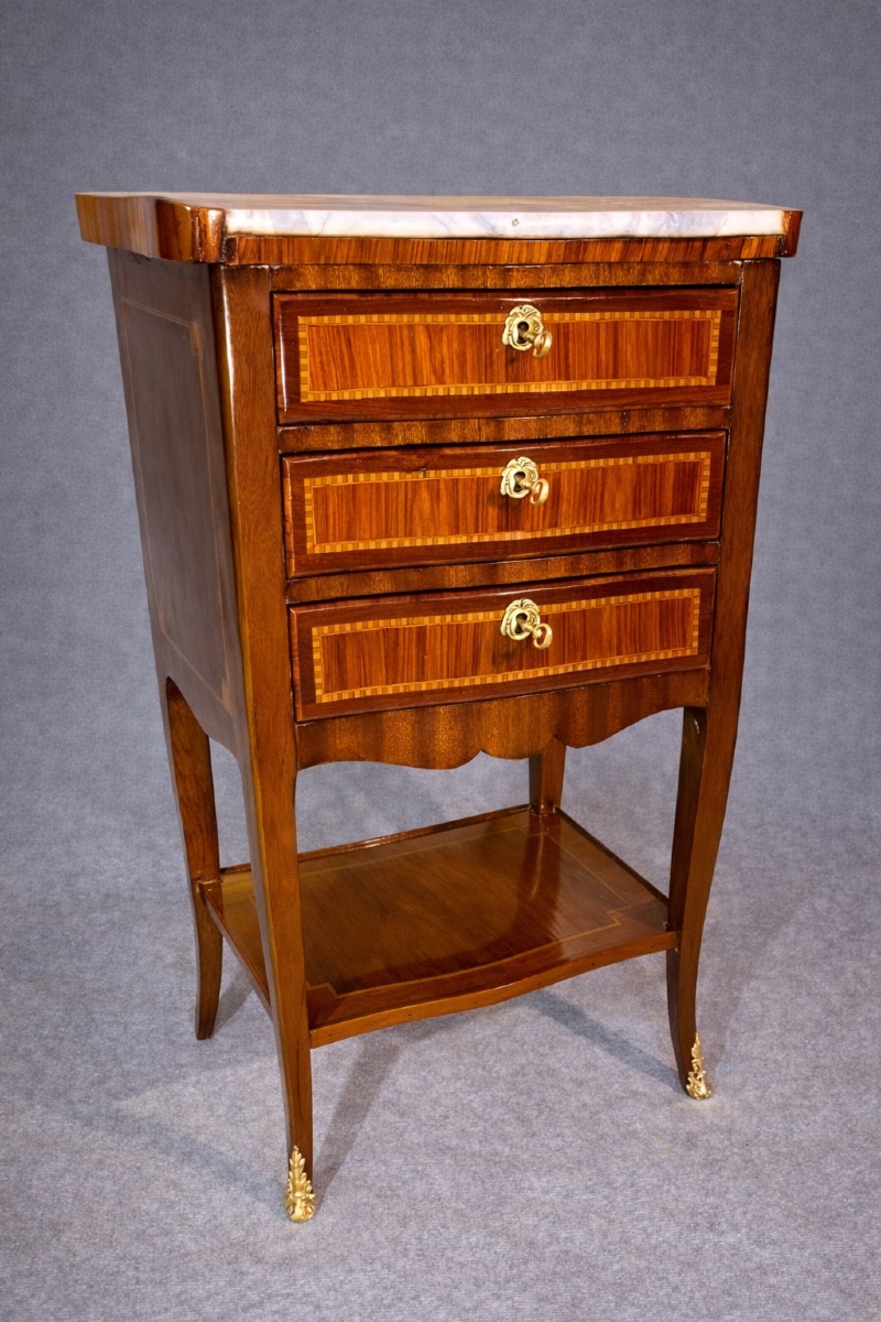 Chiffonnière Louis XV , époque 18eme 