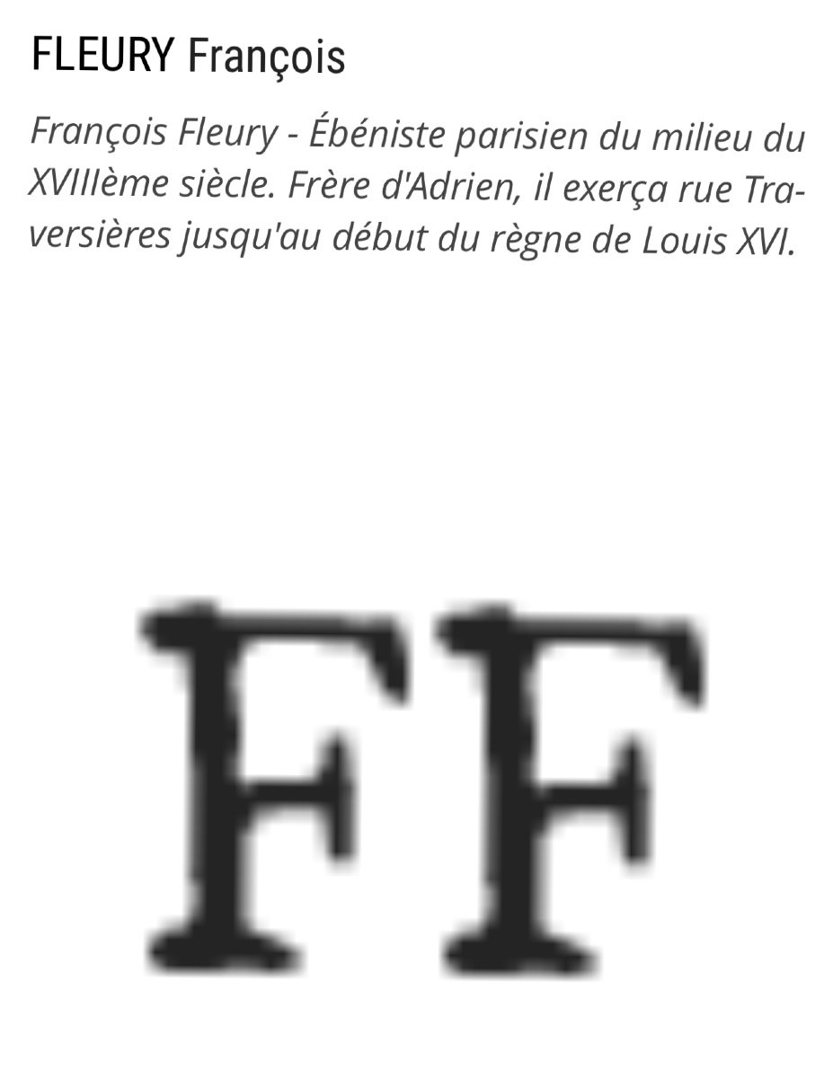 Desk Stamped François Fleury, 18th Century -photo-8