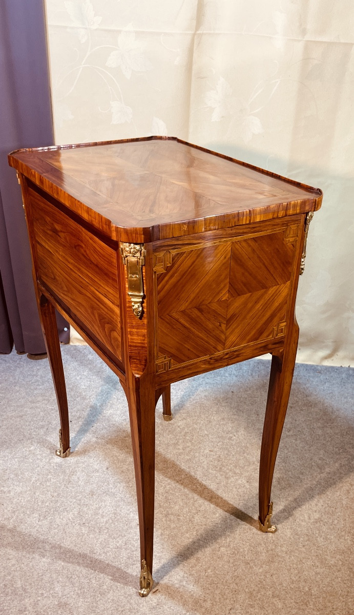 Table Volante Louis 16 , époque XVIIIe Siècle .-photo-4