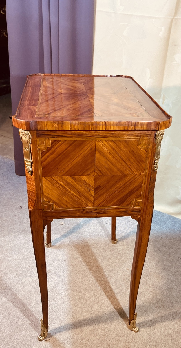 Table Volante Louis 16 , époque XVIIIe Siècle .-photo-5