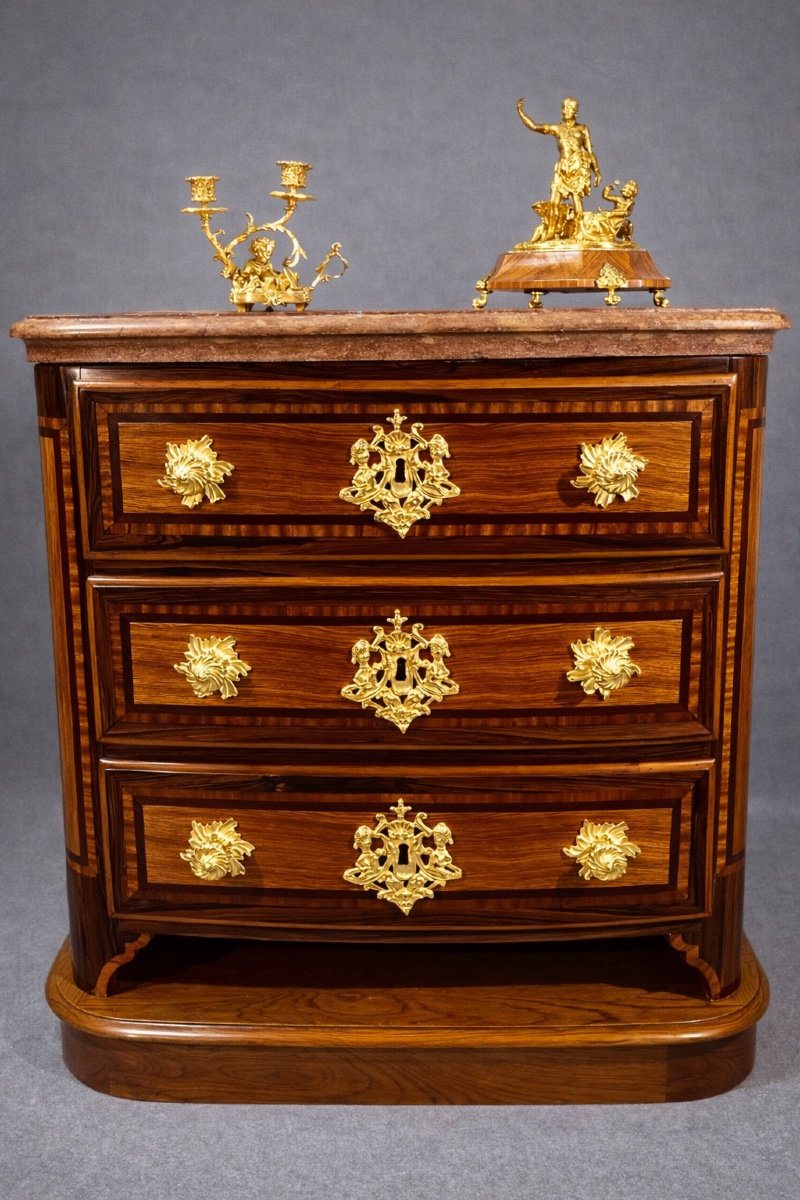 Regency Chest Of Drawers, Stamped E. Doirat (1675-1732) 